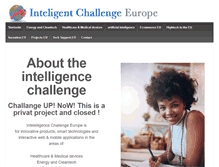 Tablet Screenshot of intelchallenge.eu